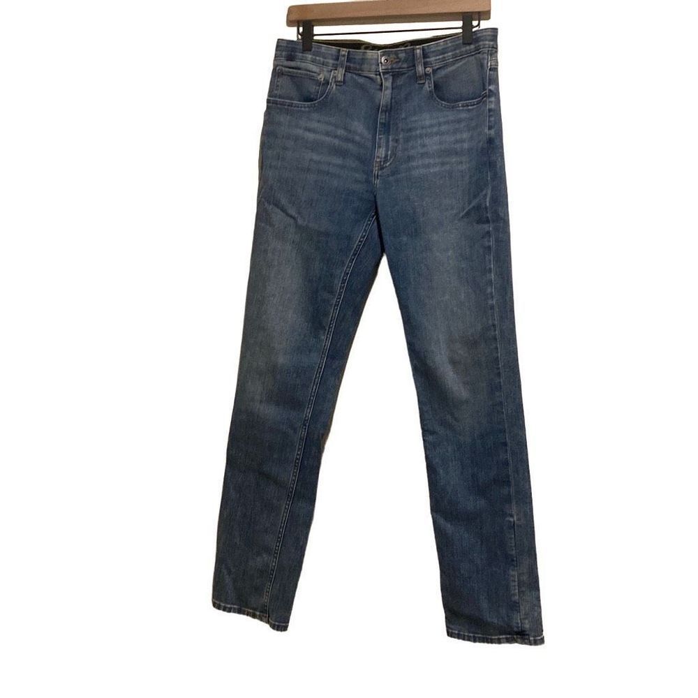 Eddie Bauer Men's Mid-waist Specially Dyed Slim Straight Leg Jeans Size …